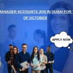 Assistant Manager Accounts Job in Dubai for the Month of October