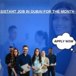 Executive Assistant Job in Dubai for the Month of October