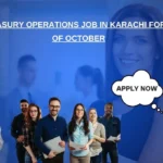 Head of Treasury Operations Job in Karachi for the Month of October