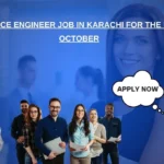 Maintenance Engineer Job in Karachi for the Month of October