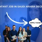 Accountant Job in Saudi Arabia December