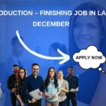 AM Production – Finishing Job in Lahore December