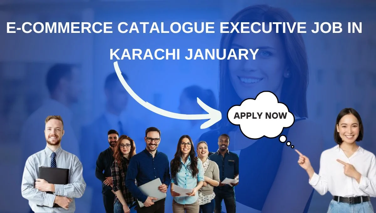 E-Commerce Catalogue Executive Job in Karachi January